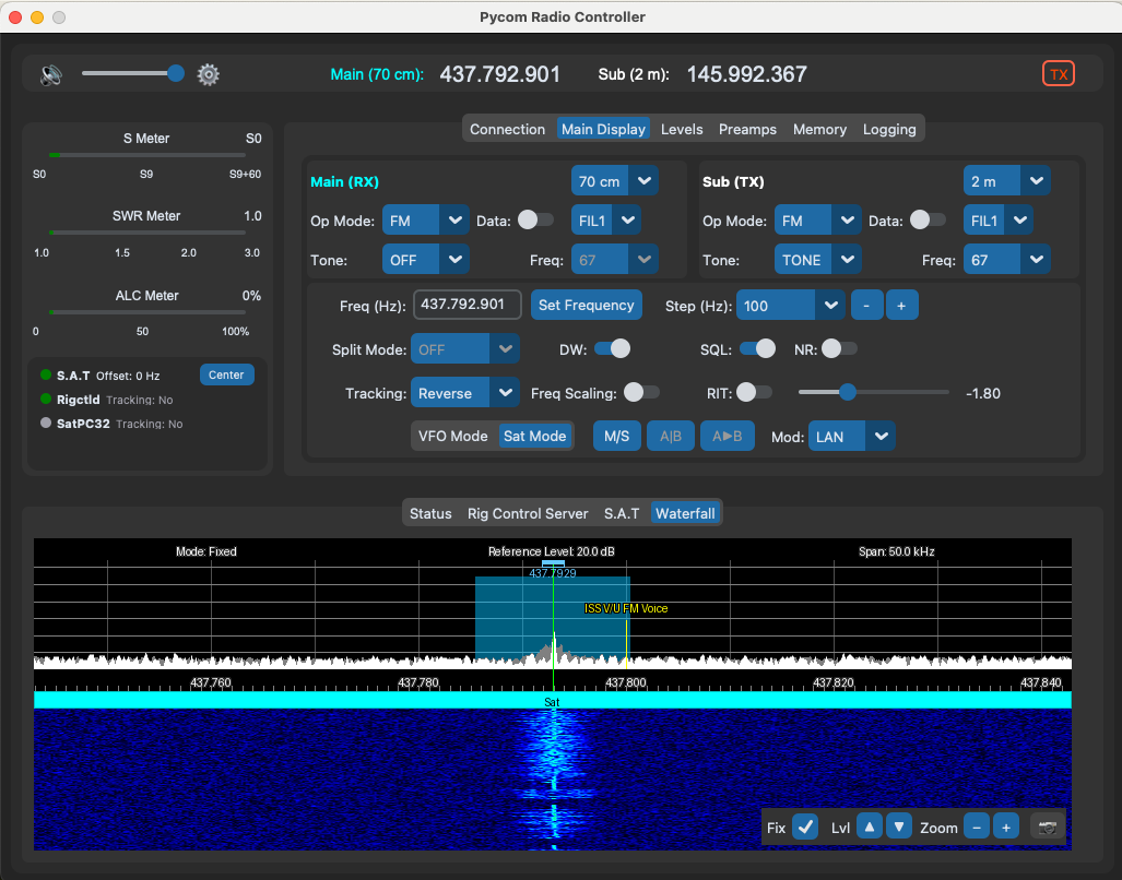 Pycom Radio Controller Interface